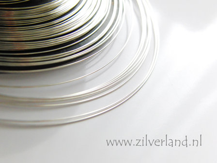 50cm 0,4mm Wire Wrapping Fijn Zilverdraad AG-999