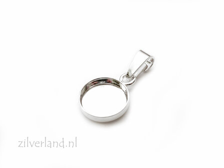 10mm Sterling Zilveren Hanger voor UV Hars/Resin of Cabochons