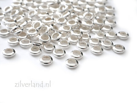 10 Stuks 3mm Sterling Zilveren Spacers