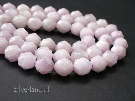 10mm Kunziet Edelstenen Kralen- Diamond Cut