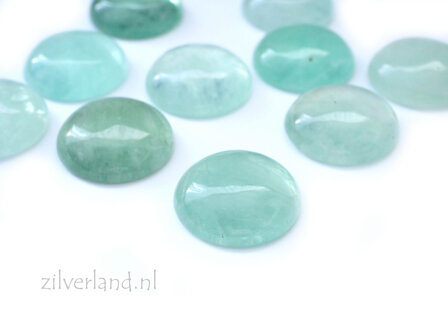 18mm Groene Fluoriet Cabochon