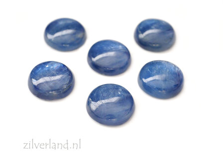 1 Stuk 12mm Kyaniet Cabochon