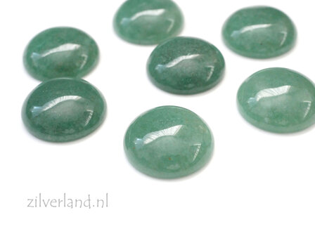 18mm Groene Aventurijn Cabochon