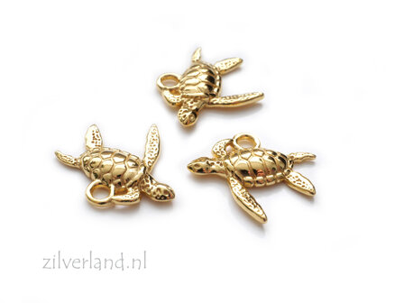 Sterling Zilveren Hanger- Schildpad