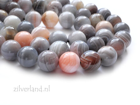 10mm Botswana Edelstenen Agaat Kralen