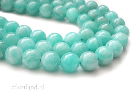 8mm Amazoniet Edelstenen Kralen