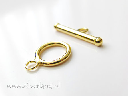 Sterling Zilveren Kapittelslot- Verguld