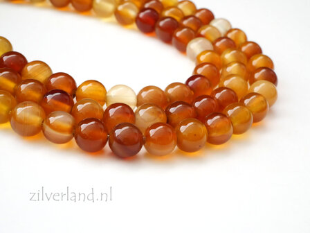 6mm Agaat Edelsteen Kralen