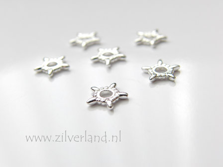 10 Stuks Sterling Zilveren Spacers