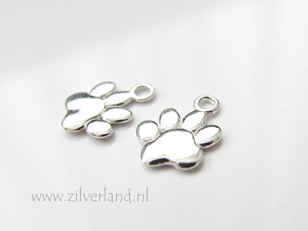 1 Stuk Sterling Zilveren Bedel- Poot