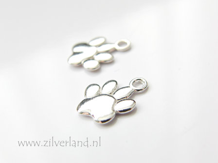 1 Stuk Sterling Zilveren Bedel- Poot