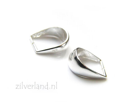 1 Stuk Sterling Zilveren Hangerklem 11mm