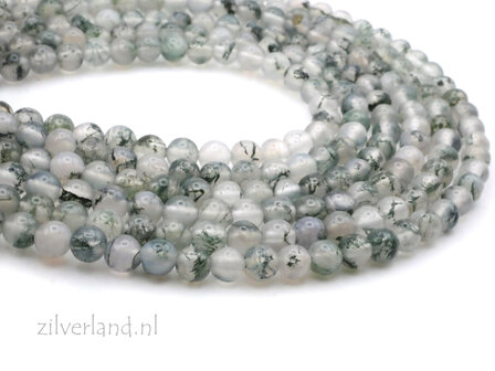 4mm Mosagaat Edelstenen Kralen