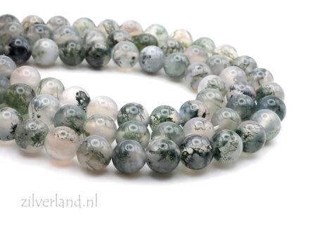 6mm Mosagaat Edelstenen Kralen