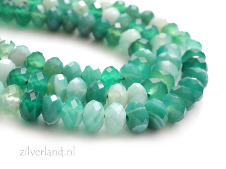 groene agaat edelsteen kralen
