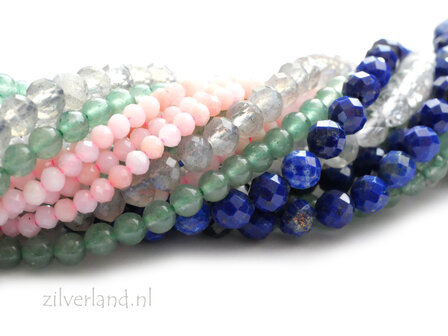 Kleine edelsteen kralen- mini kraaltjes