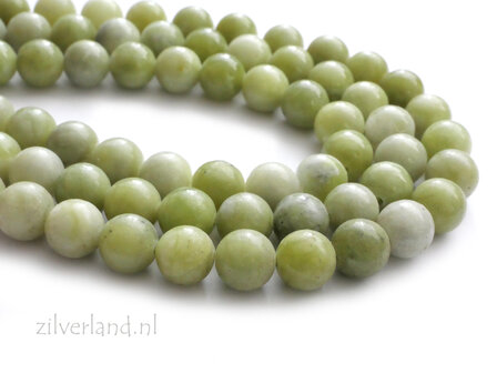 8mm Groene Jade Edelstenen Kralen