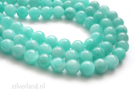 6mm Mozambikaanse Amazoniet Edelsteen Kralen- AA Kwaliteit
