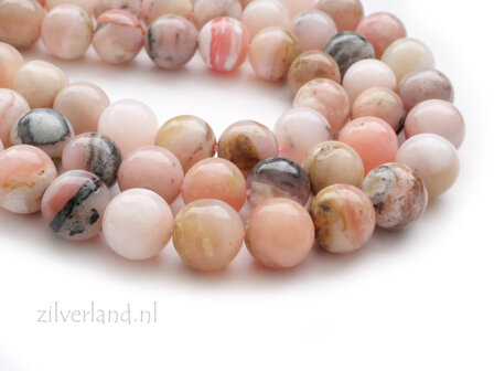 10mm Peruaanse Roze Opaal Edelstenen Kralen