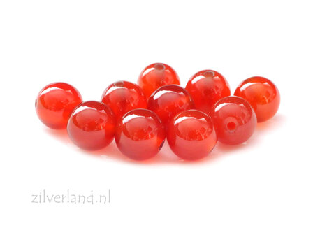 8mm Carneool Edelsteen Kraal