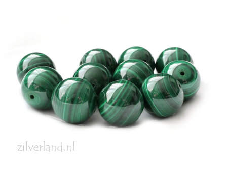 12mm Malachiet Edelsteen Kraal