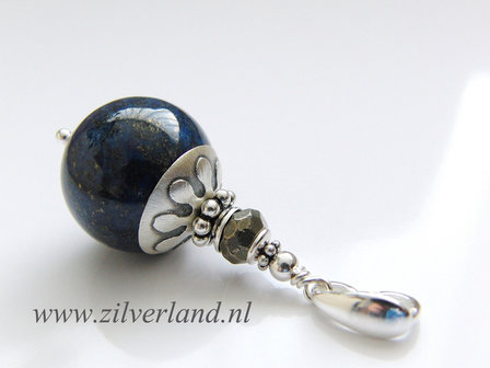 Sterling Zilveren Hanger met Lapis Lazuli