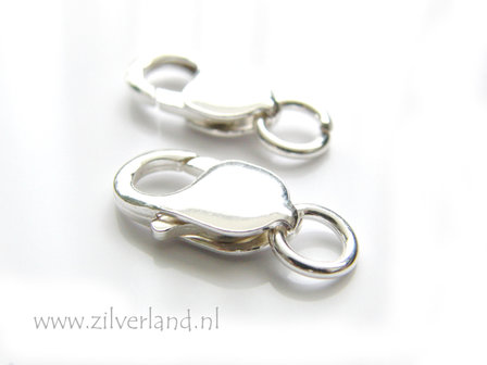 18mm Sterling Zilveren Lobsterslot