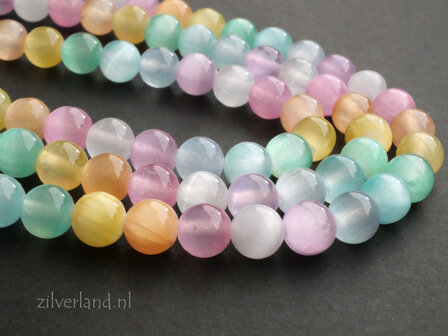 6mm Seleniet Edelstenen Kralen