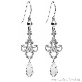 2 Stuks Sterling Zilveren Chandelier