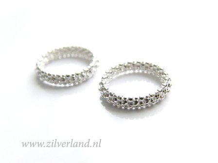 1 Stuk Sterling Zilveren Ring