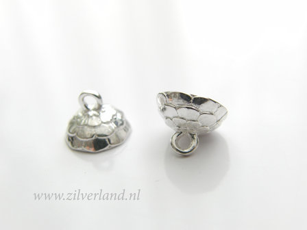 1 Stuk Sterling Zilveren Kraalhanger met Pin