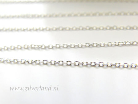1 Meter Sterling Zilveren Jasseron- Anker