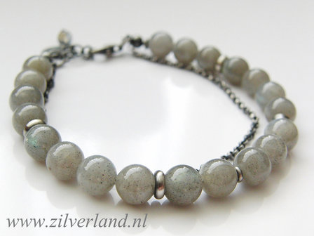 Edelstenen Armband met Labradoriet