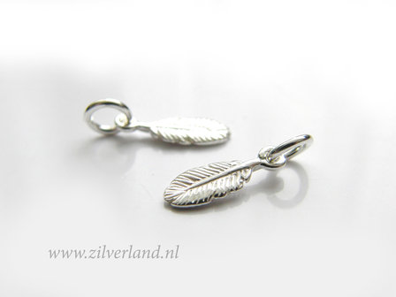 1 Stuk Sterling Zilveren Bedel- Veer