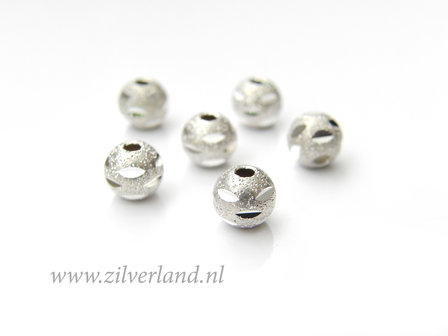 10 Stuks 6mm Sterling Zilveren Kralen