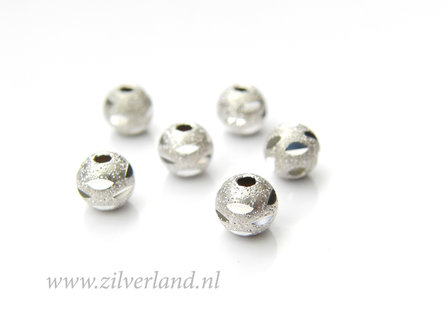 10 Stuks 6mm Sterling Zilveren Kralen