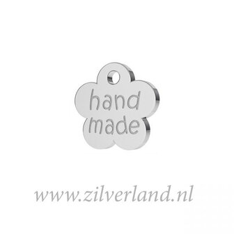Sterling Zilveren Hangertje- Hand Made