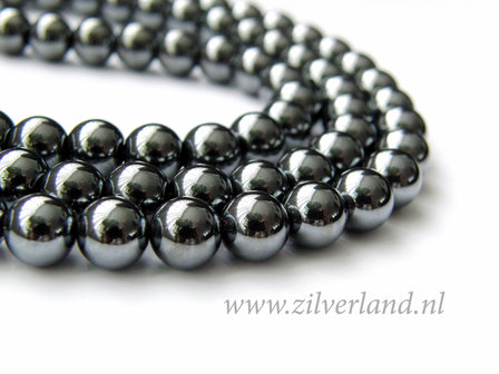 8mm Hematiet Edelstenen Kralen
