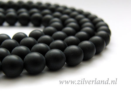 8mm Onyx Edelstenen Kralen- Mat