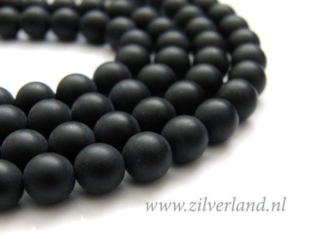8mm Onyx Edelstenen Kralen- Mat