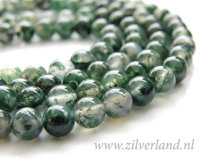 6mm Mosagaat Edelstenen Kralen- A Kwaliteit