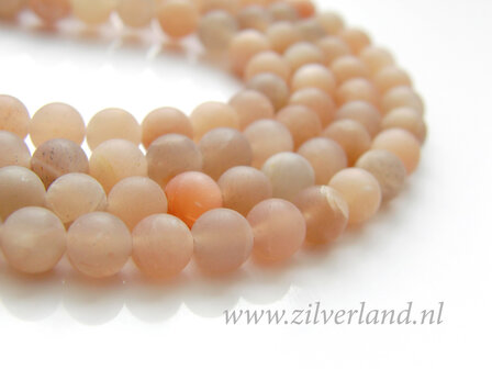 6mm Zonnesteen Edelstenen Kralen- Mat, A Kwaliteit