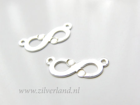1 Stuk Sterling Zilveren Hanger- Infinity
