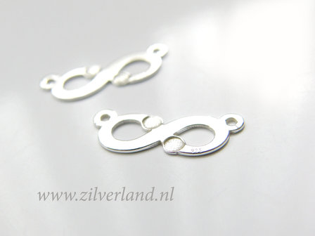 1 Stuk Sterling Zilveren Hanger- Infinity