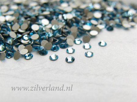 10 Stuks Swarovski Xilion Rose Kristallen- Aquamarine