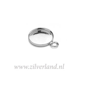 10mm Sterling Zilveren Hanger voor UV Hars/Resin of Cabochons