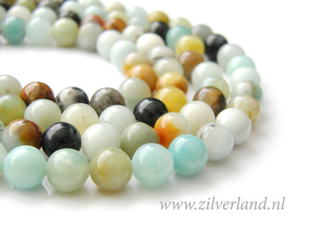 8mm Amazoniet Edelstenen Kralen