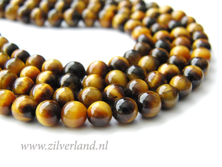 6mm Tijgeroog Edelstenen Kralen