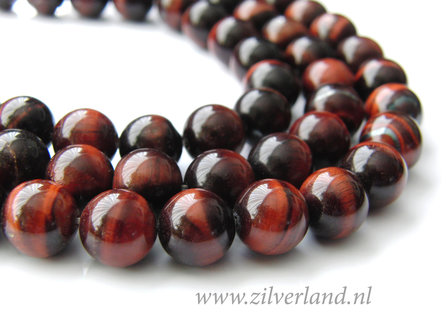 10mm Rode Tijgeroog Edelstenen Kralen- A Kwaliteit
