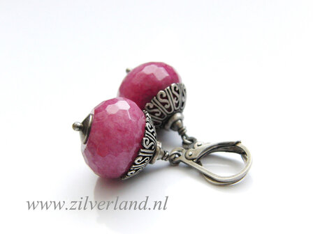 Oorbellen met Jade Edelstenen